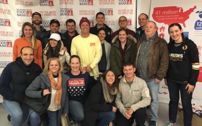 CMBG3 Volunteers At Greater Boston Food Bank To Honor Veterans