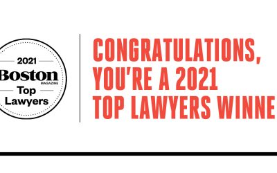 Jeniffer Carson Chosen As Boston Magazine Top Lawyer of 2021