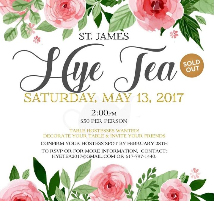 CMBG3 Law Proudly Supports the St. James Armenian Church’s Charity “Hye Tea” Event