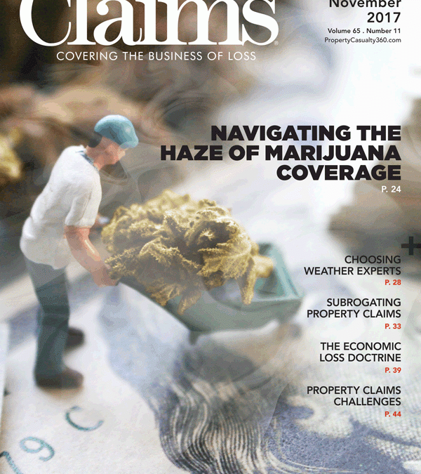 Seta Eskanian and John Gardella Author Cover Story of Claims Magazine